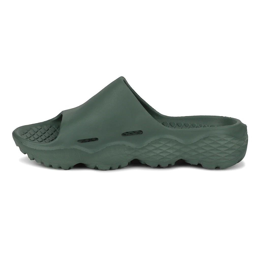 A-HA Green Casual Slipper For Men SOFTWALK By Liberty - Image 3
