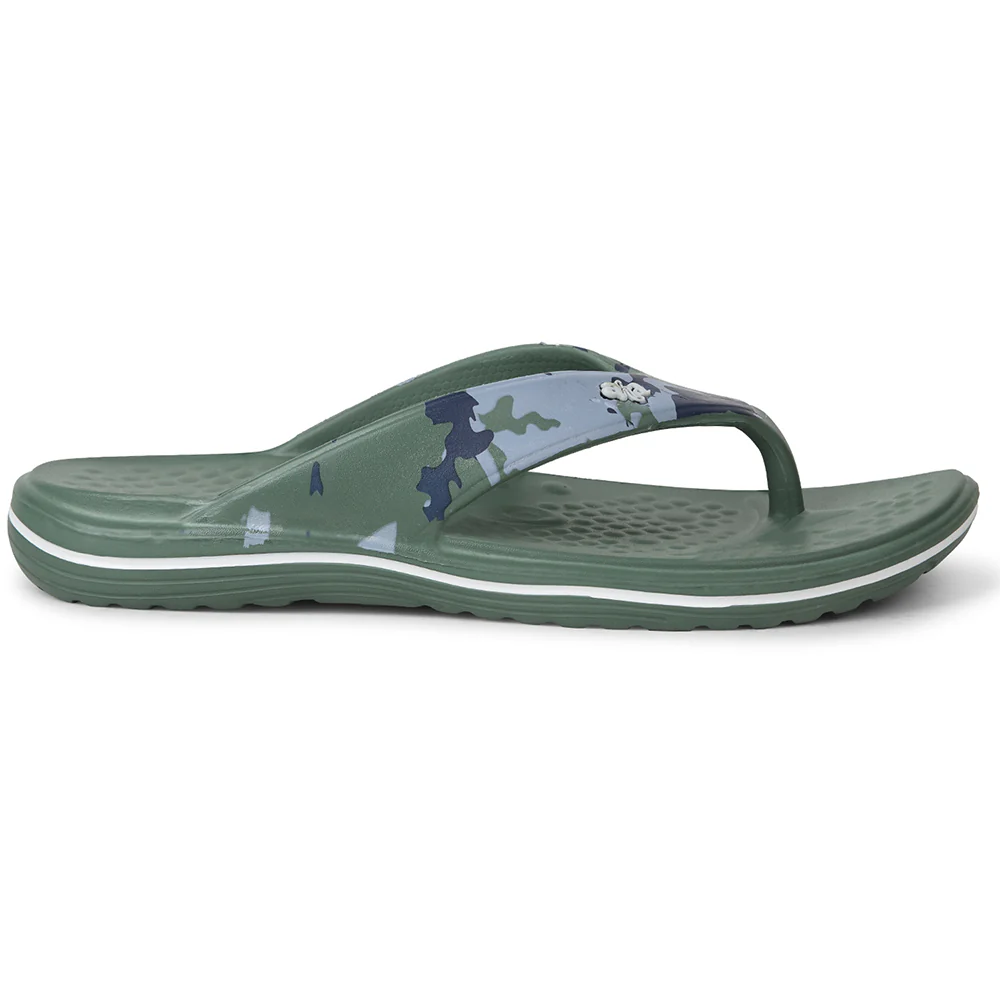 A-HA Green Casual Slipper For Mens BEACHTIM51 By Liberty - Image 2
