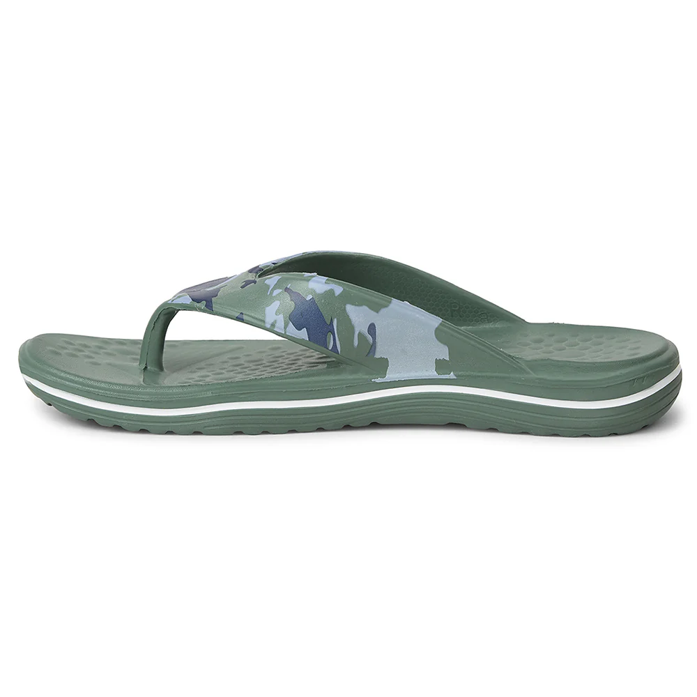 A-HA Green Casual Slipper For Mens BEACHTIM51 By Liberty - Image 3
