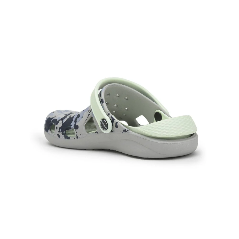 A-HA Grey Casual Slingback Clogs For Men LPMXT-811 By Liberty - Image 3