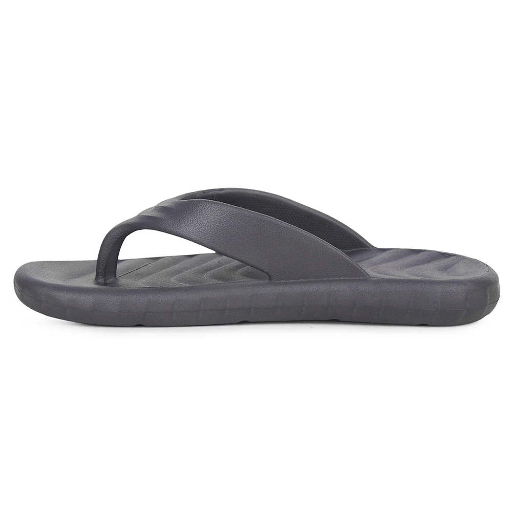 A-HA Grey Casual Slip on Slippers for Men LSC-1E By Liberty - Image 5