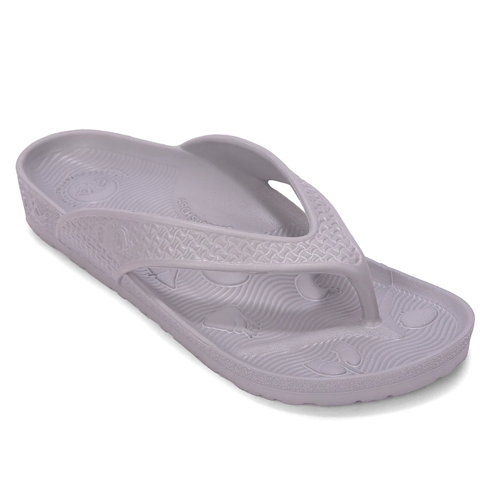 A-HA Grey Casual Slipper For Men HAPPI-ME By Liberty
