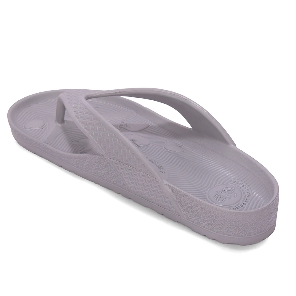 A-HA Grey Casual Slipper For Men HAPPI-ME By Liberty - Image 4