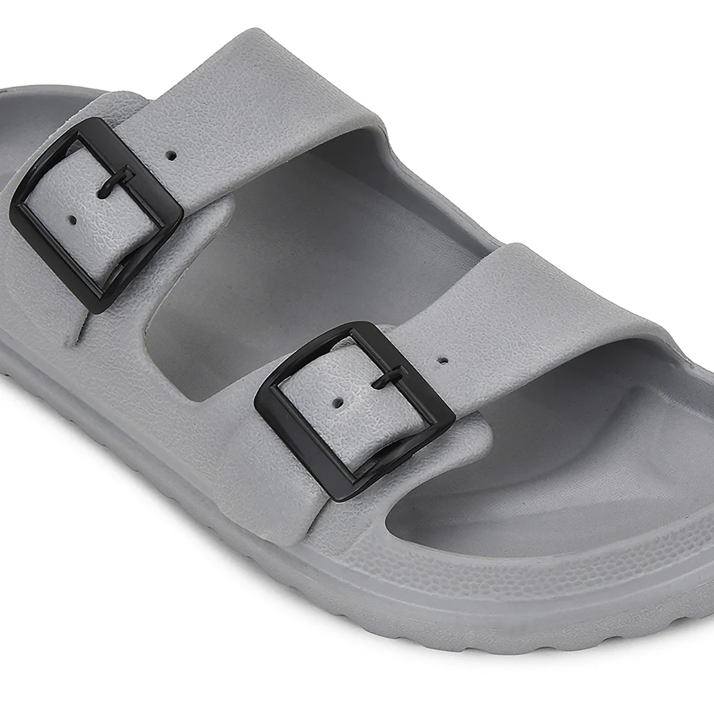 A-HA Light Grey Casual Flat Sandal For Men COMMIT By Liberty - Image 5