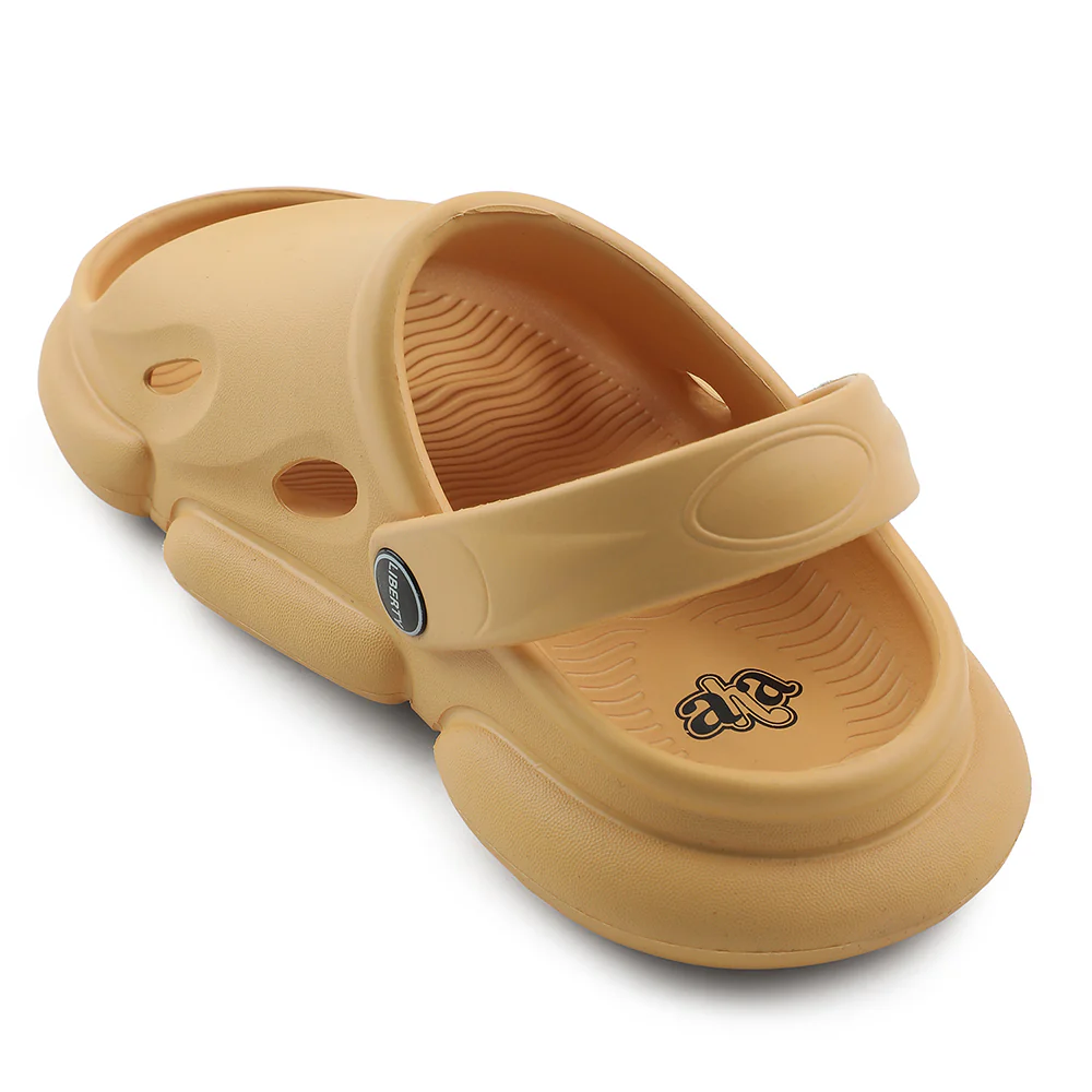 A-HA Mustard Casual Clogs For Kids BEACHFIT01 By Liberty - Image 4