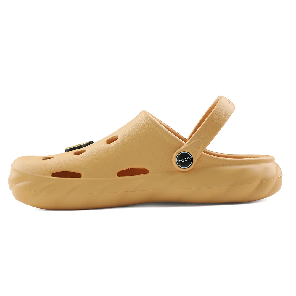 A-HA Mustard Casual Clogs For Kids BEACHWALKK By Liberty - Image 3