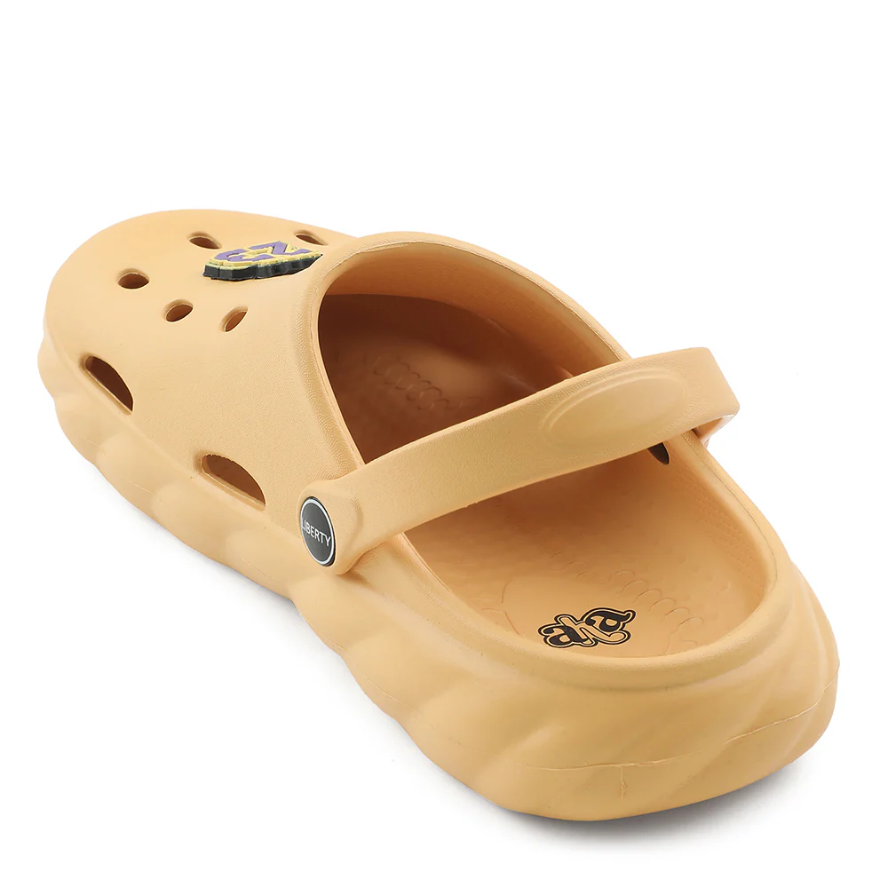 A-HA Mustard Casual Clogs For Kids BEACHWALKK By Liberty - Image 4