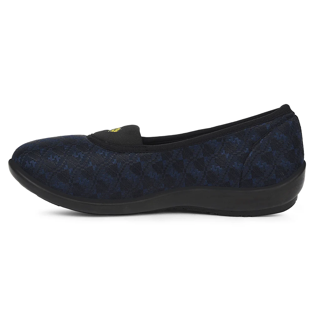 A-HA Navy Blue Casual Ballerina For Women ELENA-224 By Liberty - Image 3