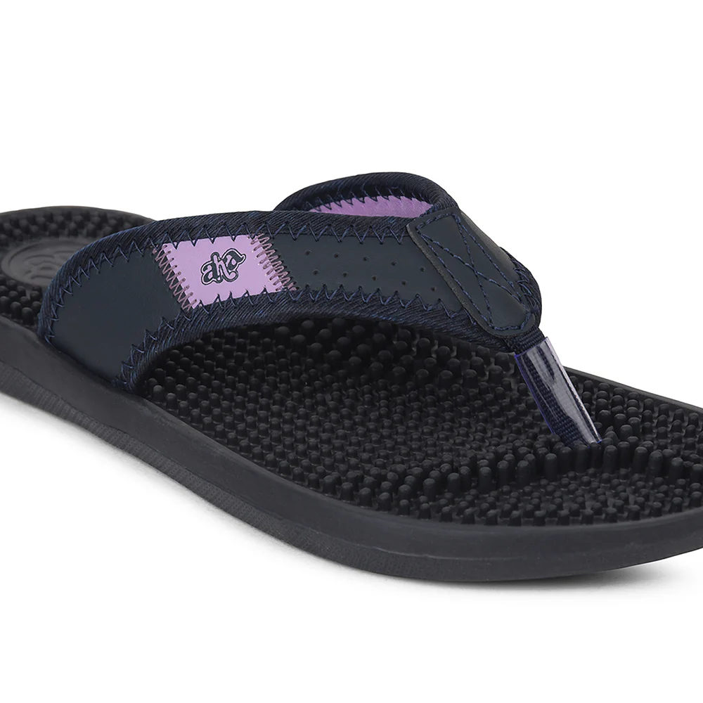 A-HA Navy Blue Casual Slipper For Women ACUPLUS-2 By Liberty - Image 6