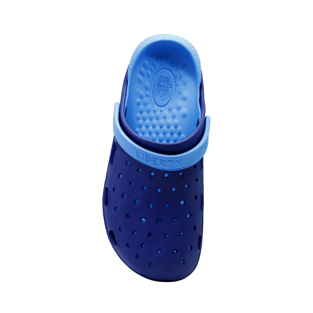 A-HA Navy Blue Slingback Clogs For Men LPMXT-800 By Liberty - Image 5