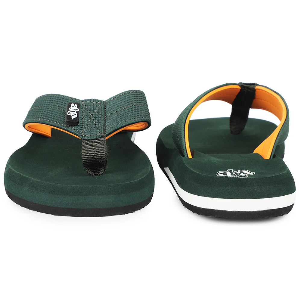 A-HA Olive Green Casual Slipper For Men AGL-4 By Liberty - Image 6