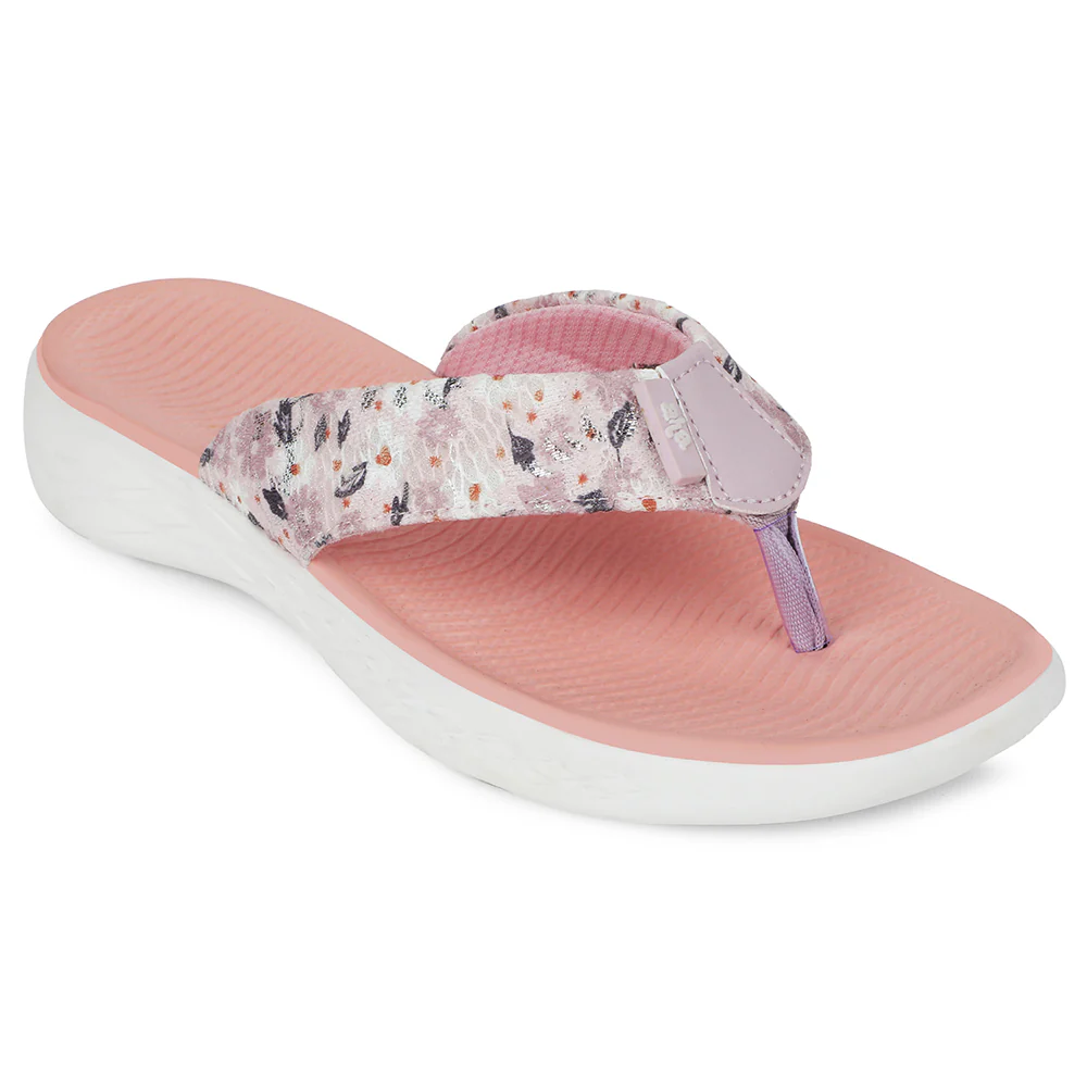A-HA Peach Casual Slipper For Women IMPACT-L71 By Liberty