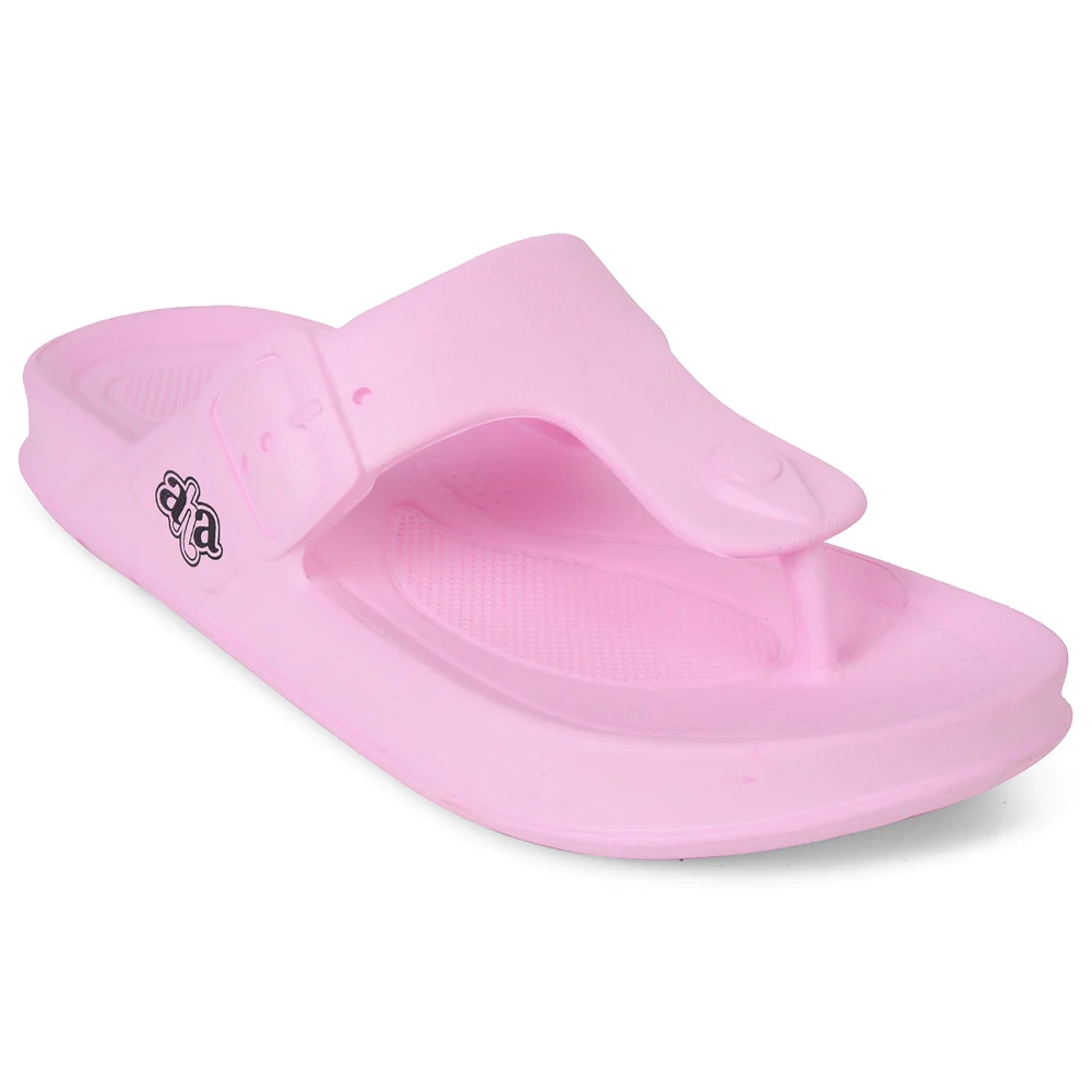 A-HA Pink Casual Slipper For Women TWINKS-1 By Liberty