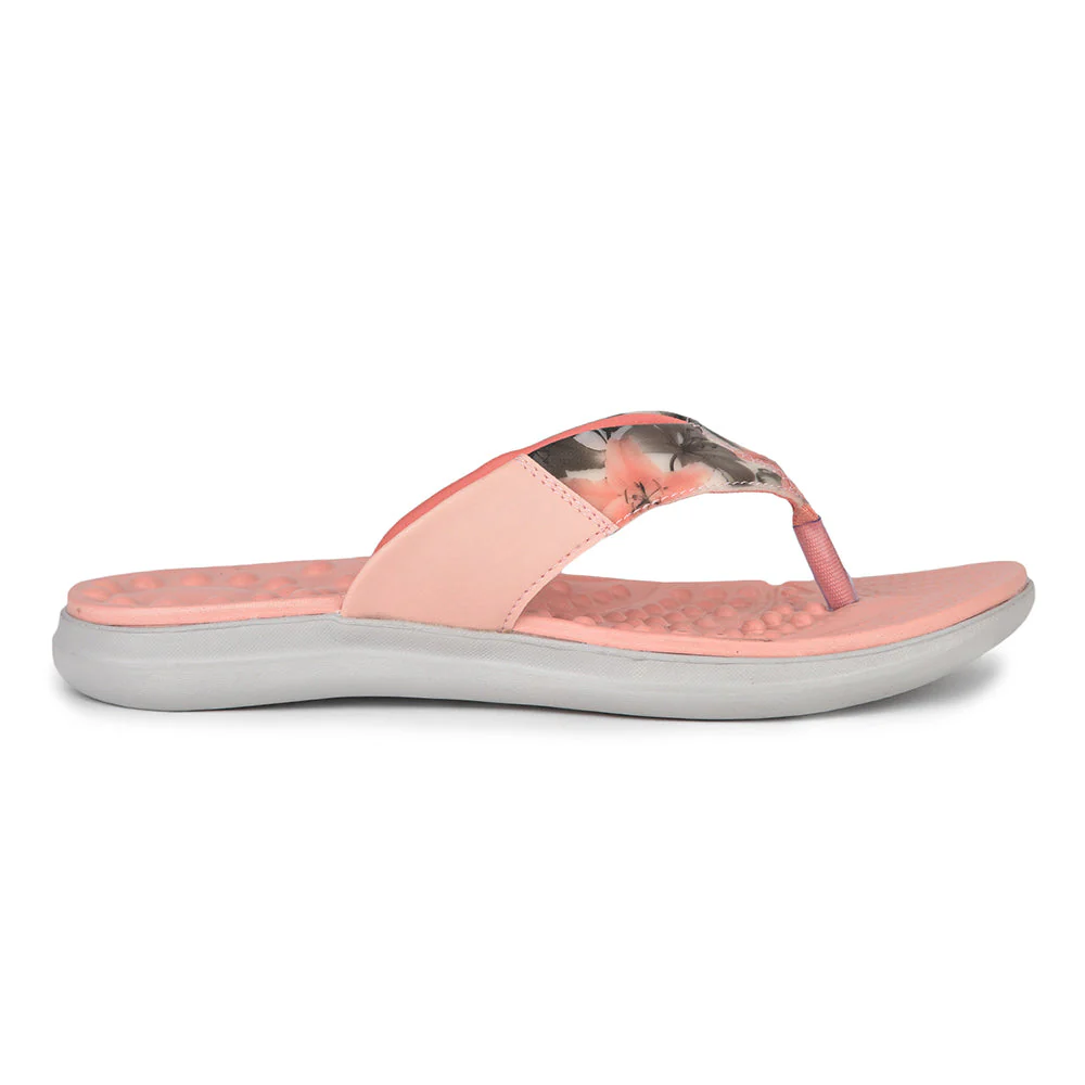A-Ha Casual Pink Flip Flop For Women KIARA-12 By Liberty - Image 2