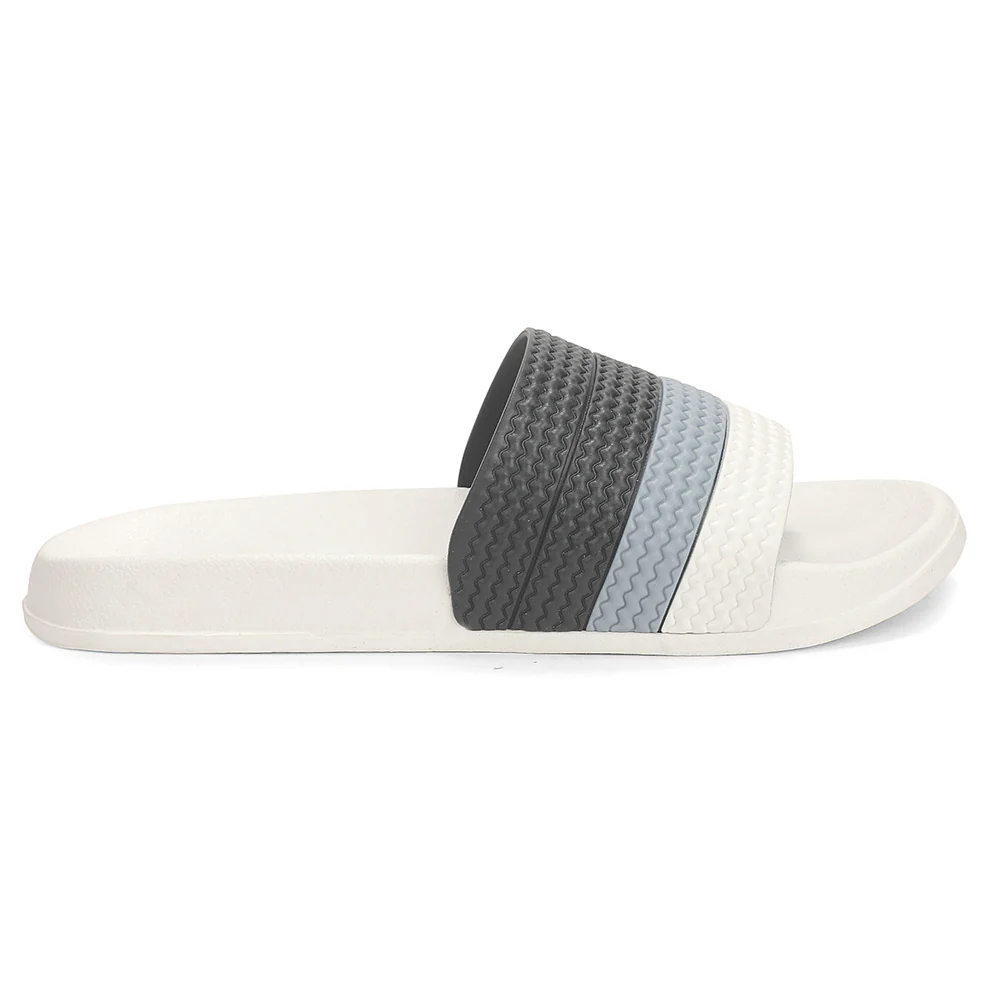 A HA PRIMGO-E Blue Casual Slip on Slides for Men by Liberty - Image 4