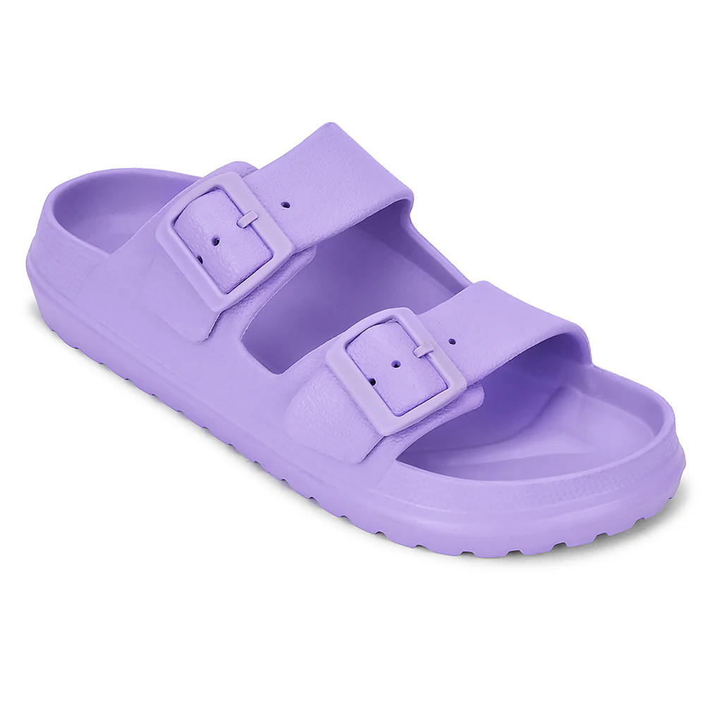 A-HA Purple Casual Flat Sandal For Women EASYPRO By Liberty