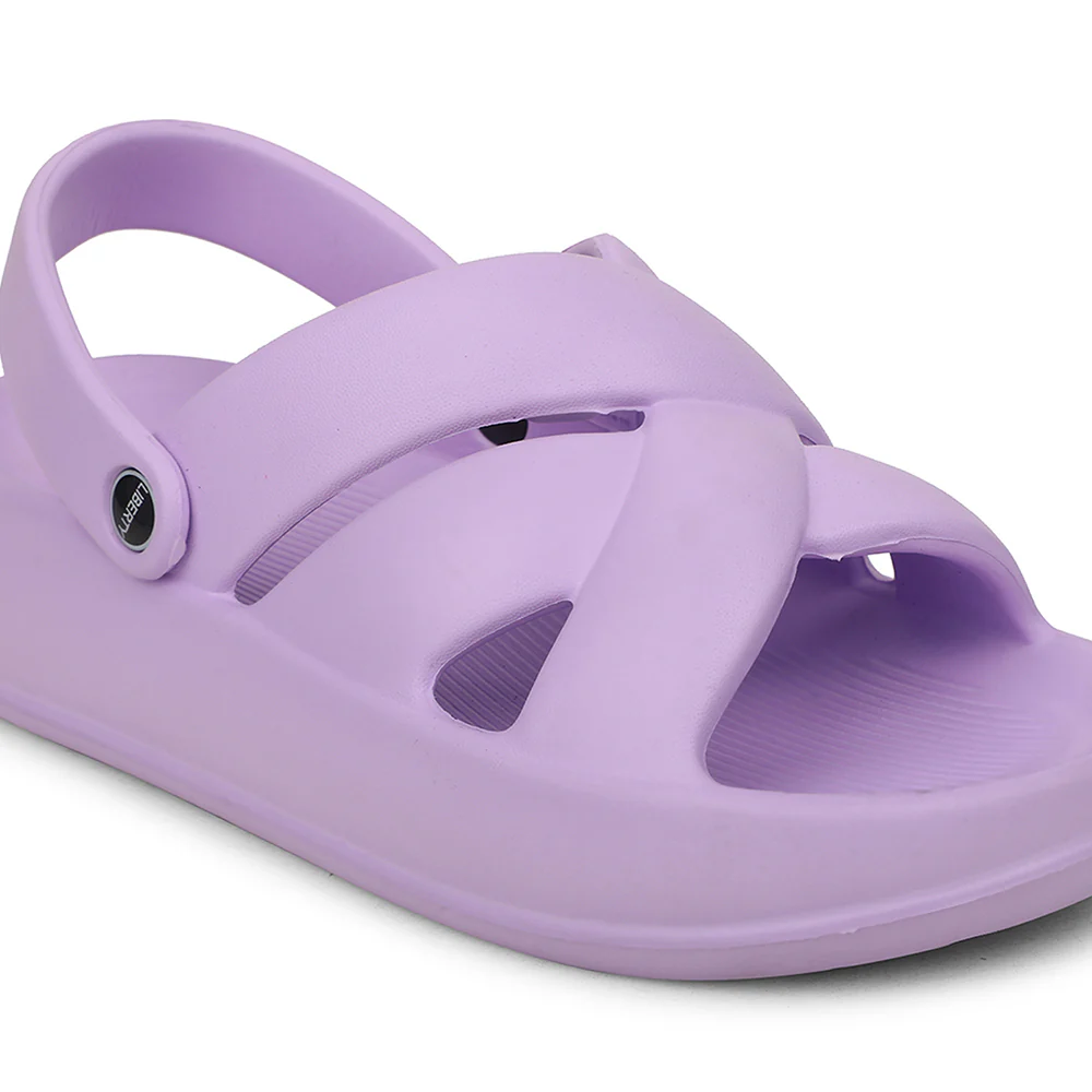 A-HA Purple Casual Slingback Clogs For Women FDL-1 By Liberty - Image 5