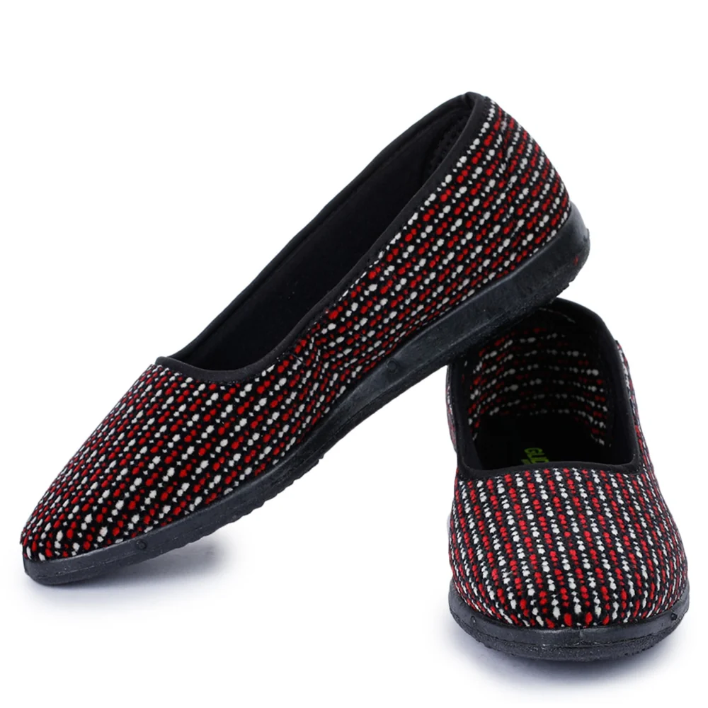 A-HA Red Casual Ballerina Shoes For Women SPL.BELLY By Liberty - Image 5