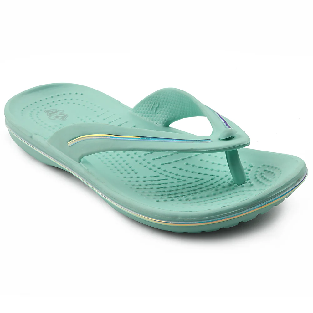 A-HA Sea Green Casual Slipper For Women MINY By Liberty