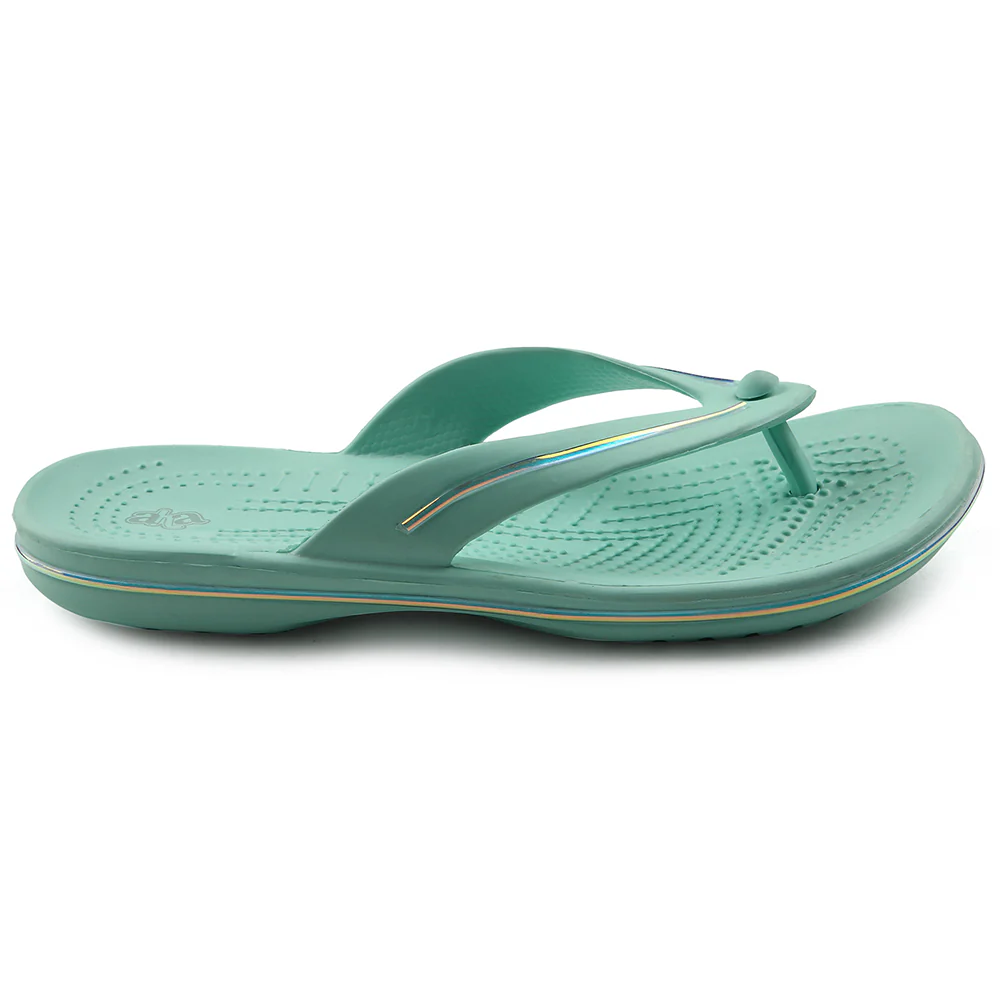 A-HA Sea Green Casual Slipper For Women MINY By Liberty - Image 2