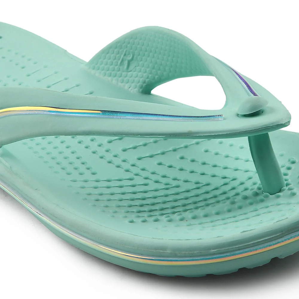 A-HA Sea Green Casual Slipper For Women MINY By Liberty - Image 6