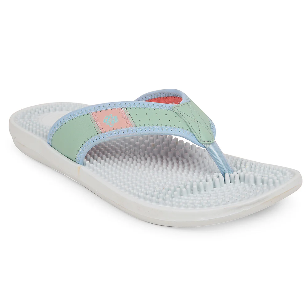 A-HA Sky Blue Casual Slipper For Women ACUPLUS-2 By Liberty