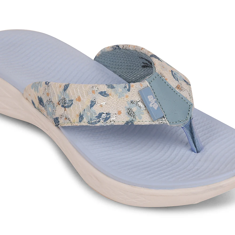 A-HA Sky Blue Casual Slipper For Women IMPACT-L71 By Liberty - Image 5