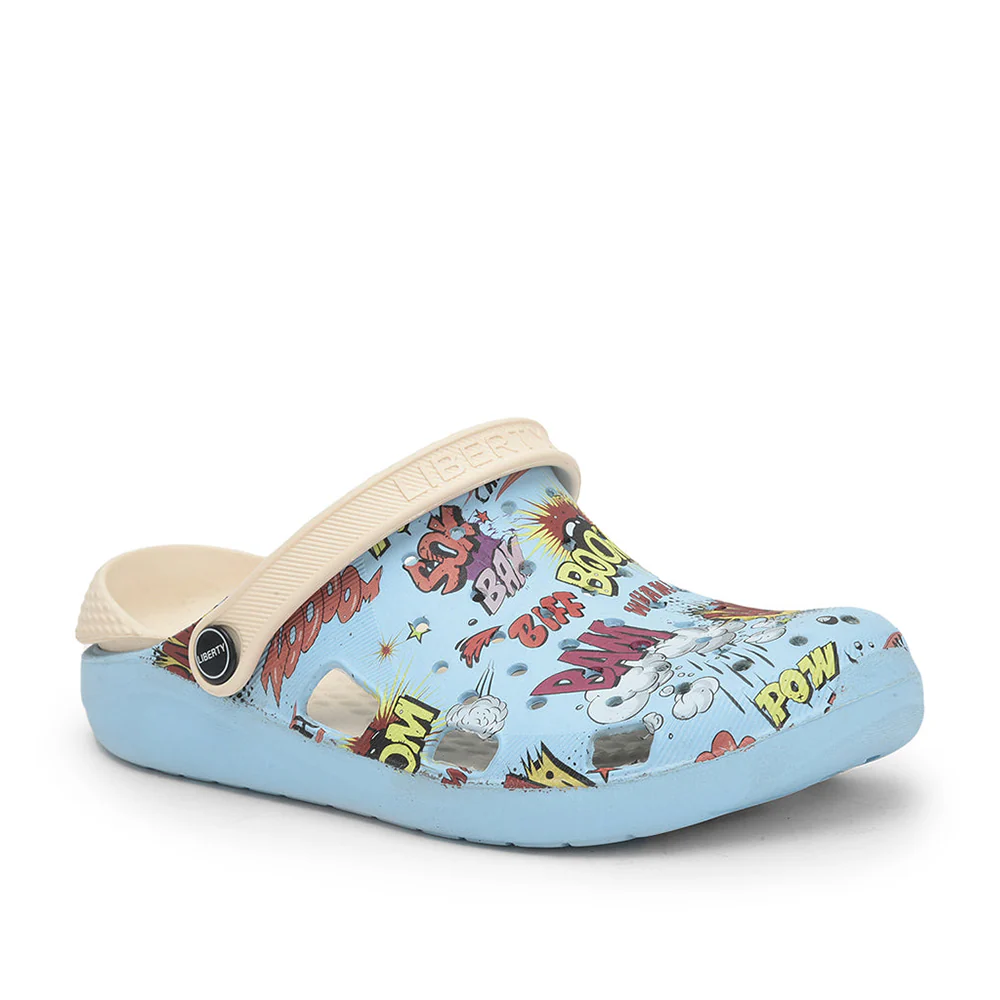 A-HA Sky Blue Clogs For Men LPMXT-810 By Liberty