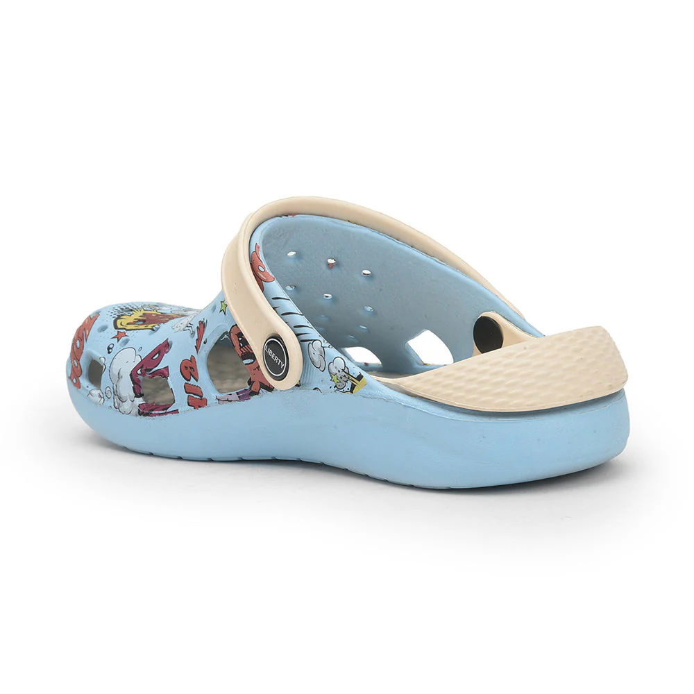 A-HA Sky Blue Clogs For Men LPMXT-810 By Liberty - Image 4