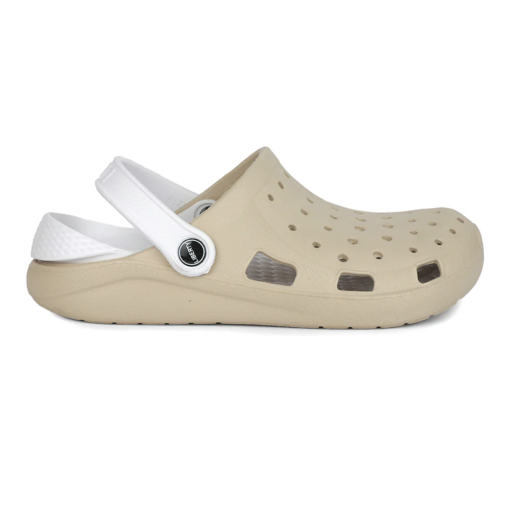 A-HA STREETVIBE Beige Casual Clogs for women by Liberty - Image 4