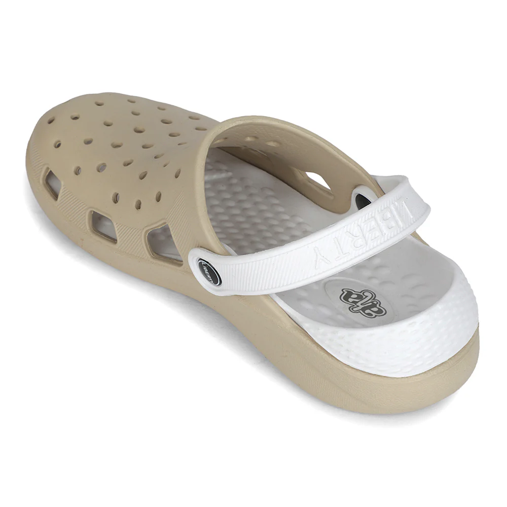A-HA STREETVIBE Beige Casual Clogs for women by Liberty - Image 5
