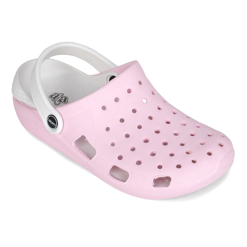 A-HA STREETVIBE Pink Casual Clogs for women by Liberty