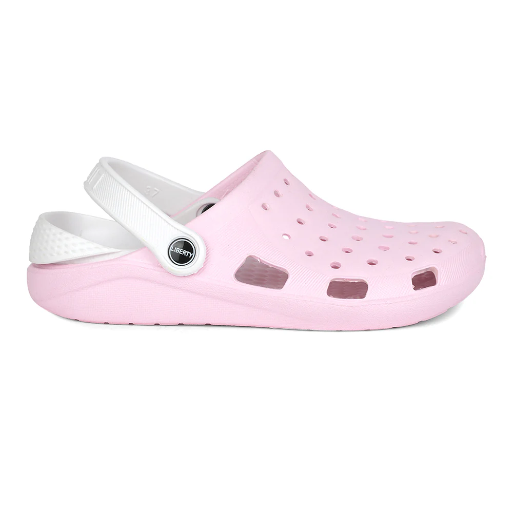 A-HA STREETVIBE Pink Casual Clogs for women by Liberty - Image 4