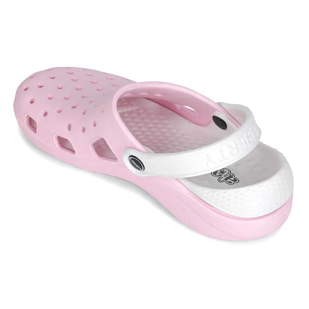 A-HA STREETVIBE Pink Casual Clogs for women by Liberty - Image 5