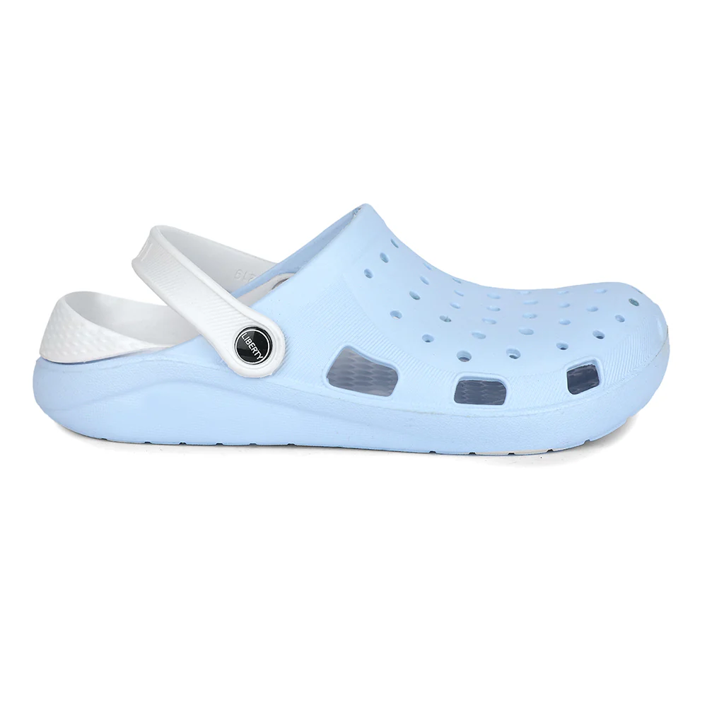A-HA STREETVIBE Sky Blue Casual Clogs for women by Liberty - Image 4