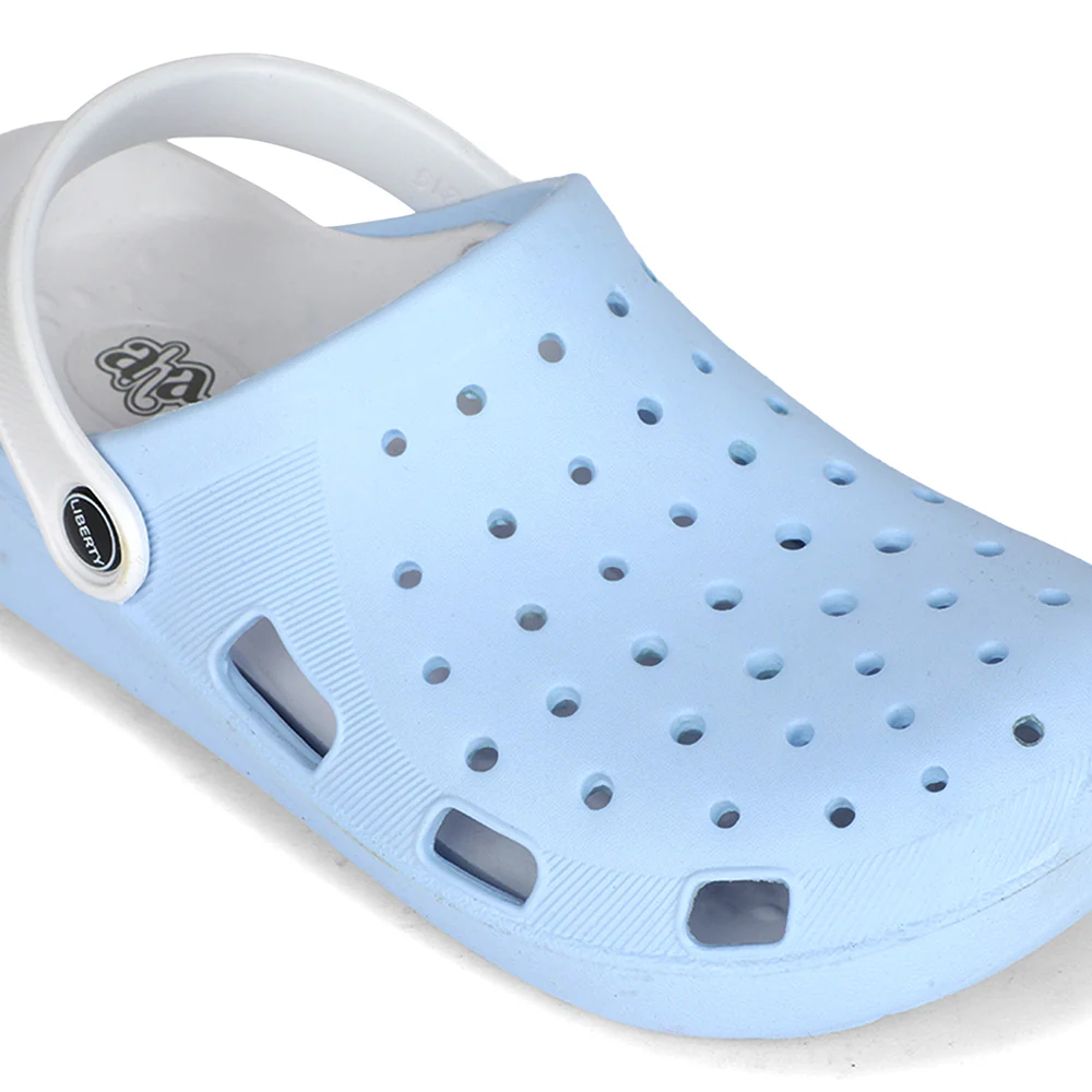 A-HA STREETVIBE Sky Blue Casual Clogs for women by Liberty - Image 7