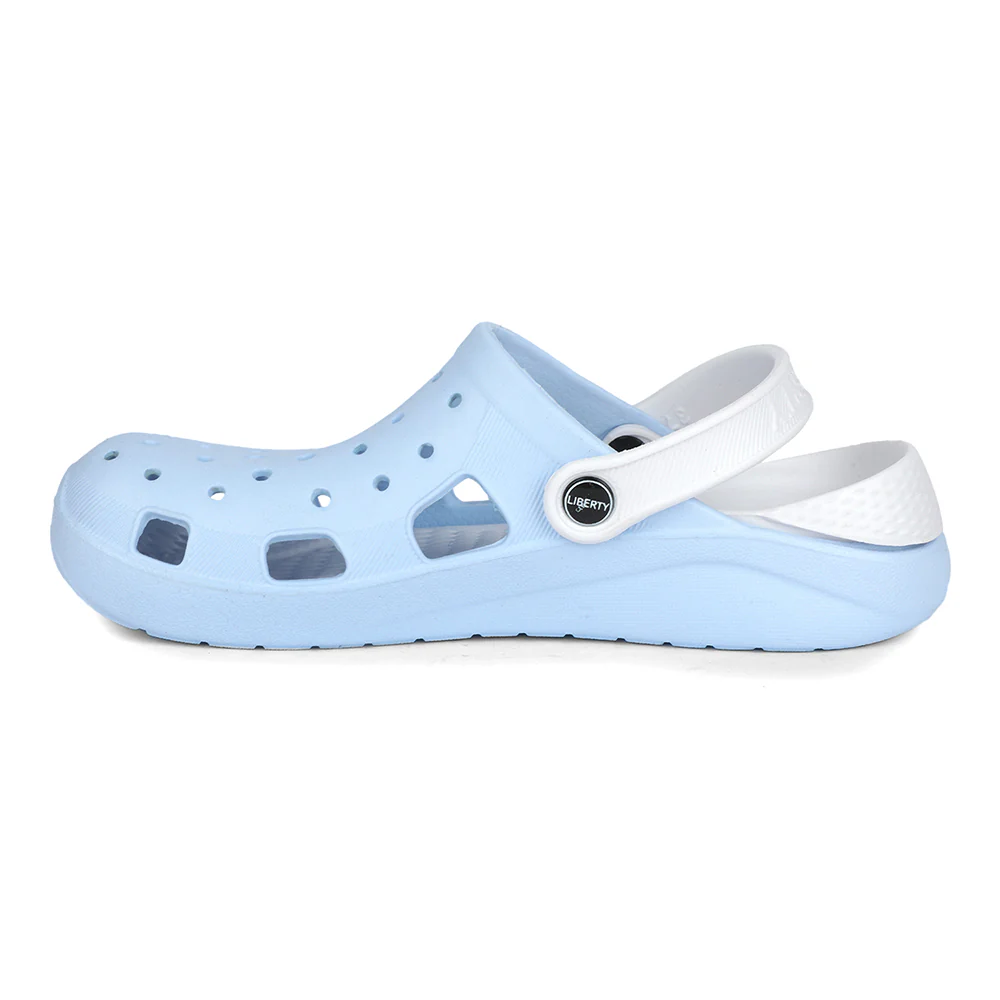 A-HA STREETVIBE Sky Blue Casual Clogs for women by Liberty - Image 8