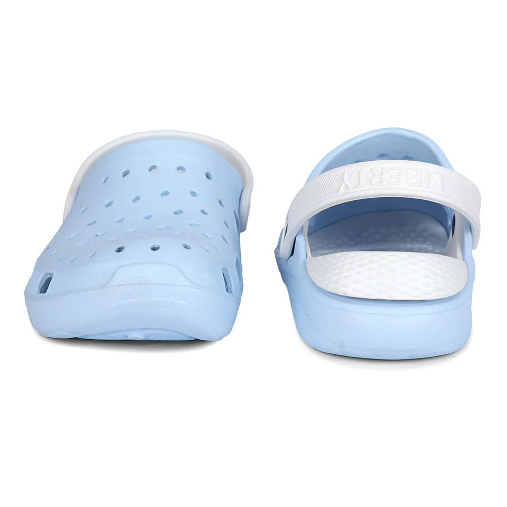 A-HA STREETVIBE Sky Blue Casual Clogs for women by Liberty - Image 9