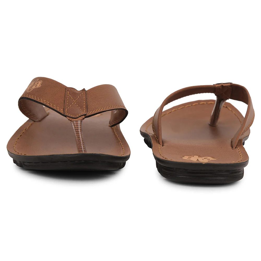 A-HA Tan Casual Slipper For Men 2137-51 By Liberty - Image 6