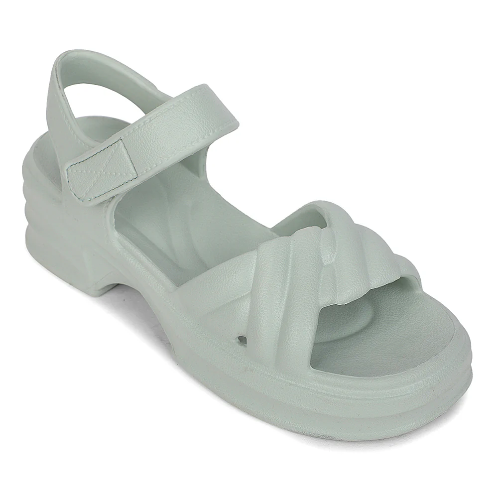 A-HA ULTRAWALKE Light Green casual slides for women by Liberty