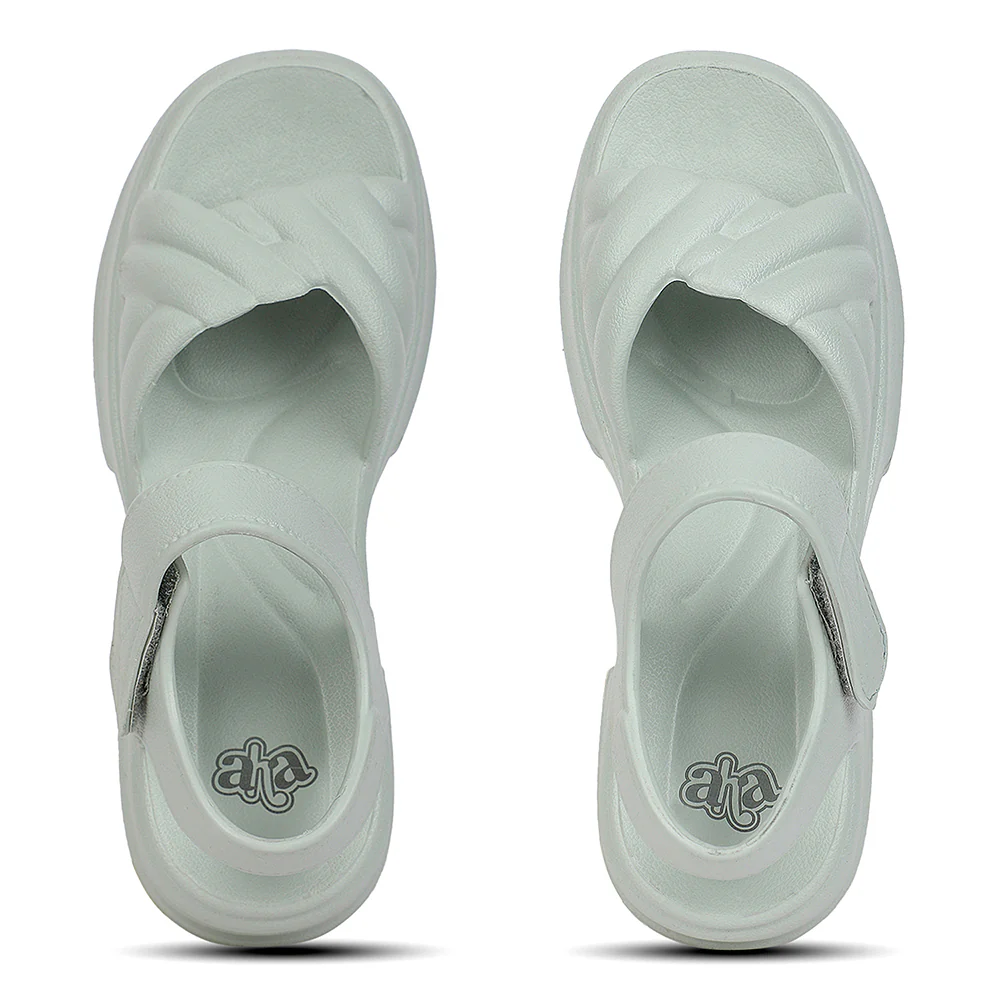 A-HA ULTRAWALKE Light Green casual slides for women by Liberty - Image 8