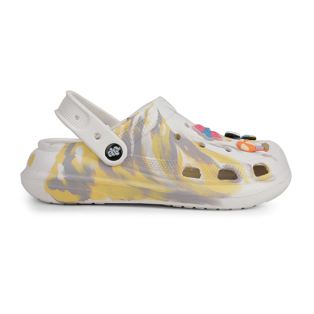 A-HA White Casual Clogs For Women ZQ-PTL-20 By Liberty - Image 2