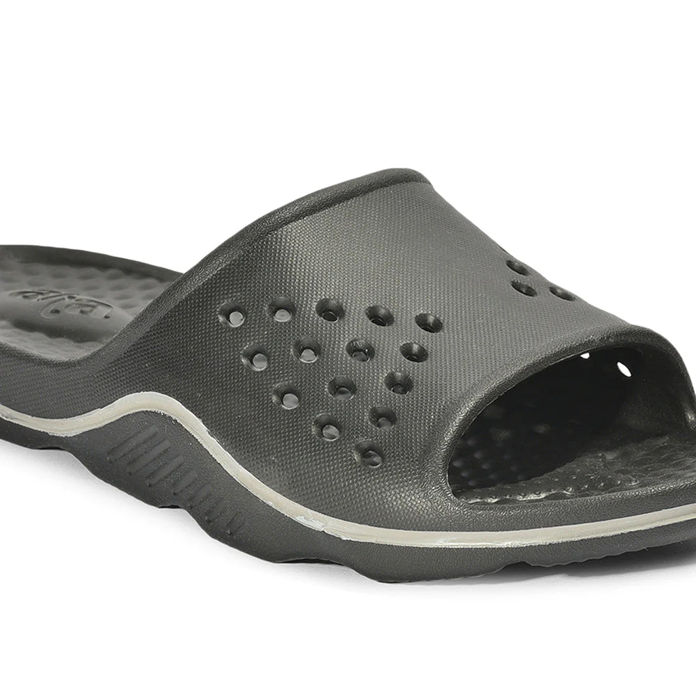 AHA (Black) Slides For Men RAMP By Liberty - Image 6