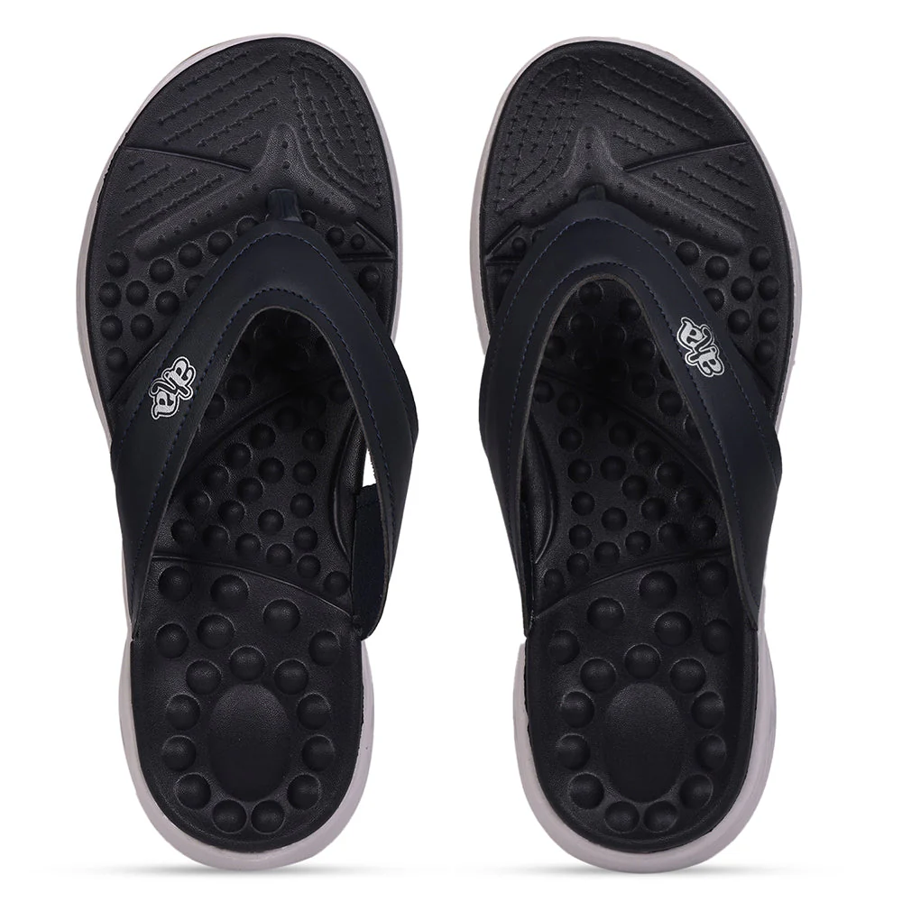 A-HA Casual Blue Flip-Flop For Men IMPACT-21 By Liberty - Image 5