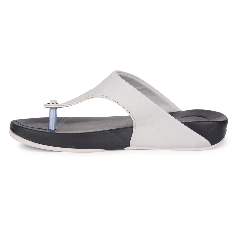 AHA By Liberty DIVA-10 Casual Slides For Women - Grey - Image 3
