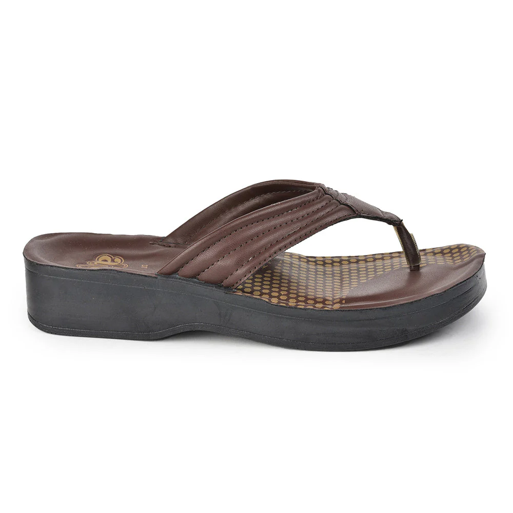 AHA Casual (Brown) Slipper For Women LILLY-02 By Liberty - Image 2