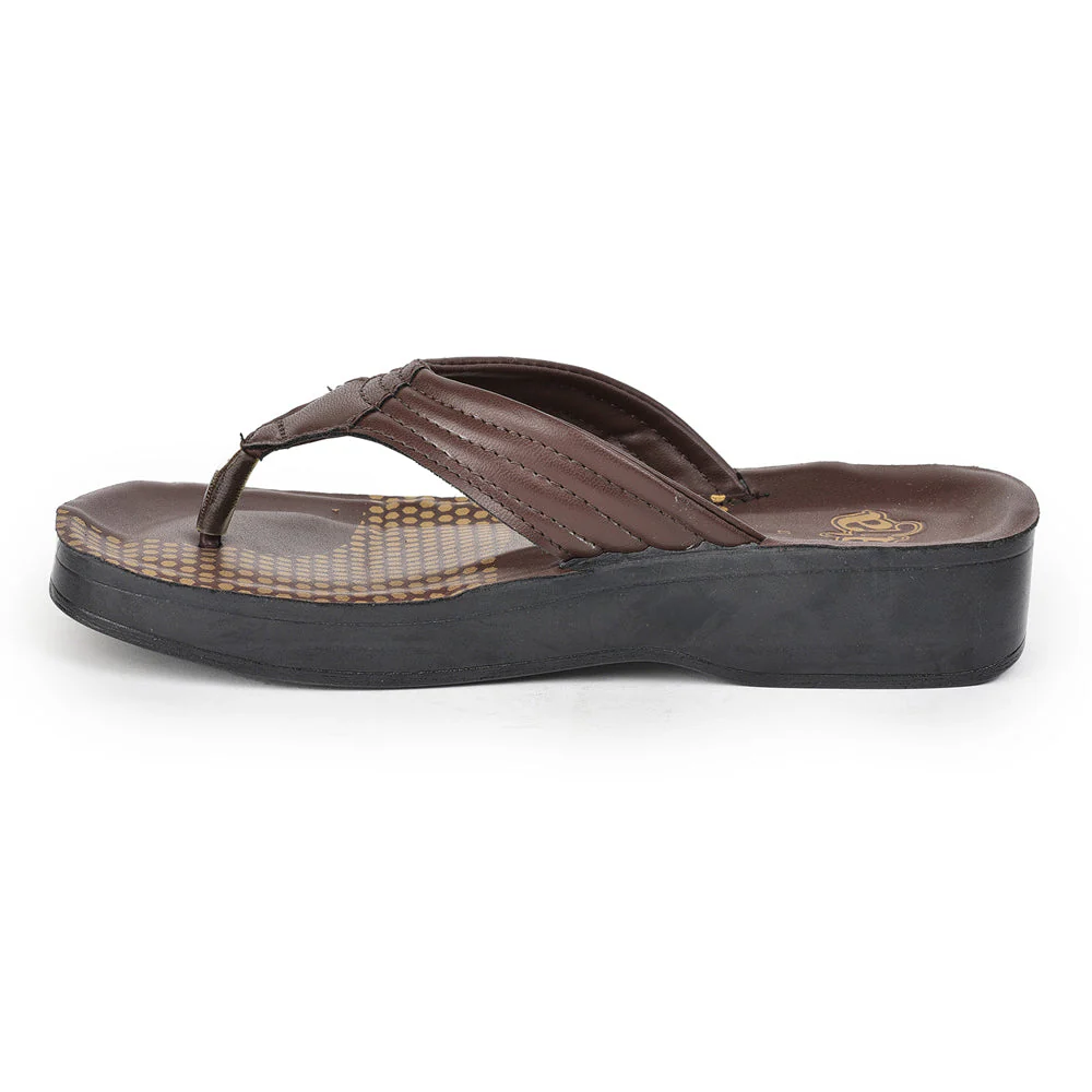 AHA Casual (Brown) Slipper For Women LILLY-02 By Liberty - Image 3
