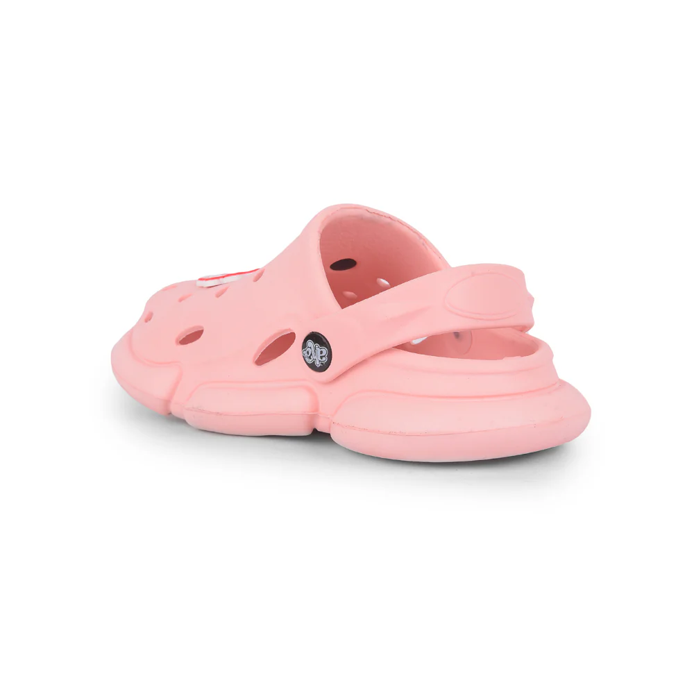 AHA Casual Light Pink Clogs For Kids ZQ-SH-018 By Liberty - Image 5