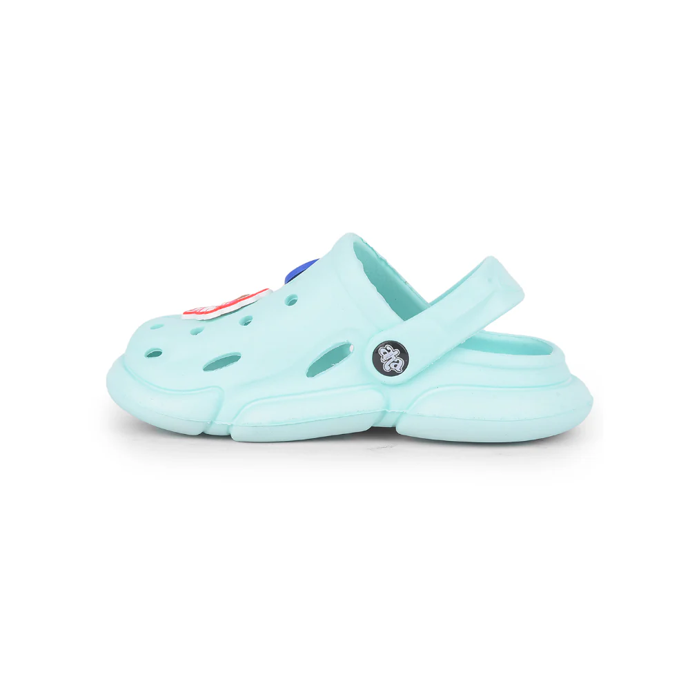 AHA Casual Green Clogs For Kids ZQ-SH-018 By Liberty - Image 3