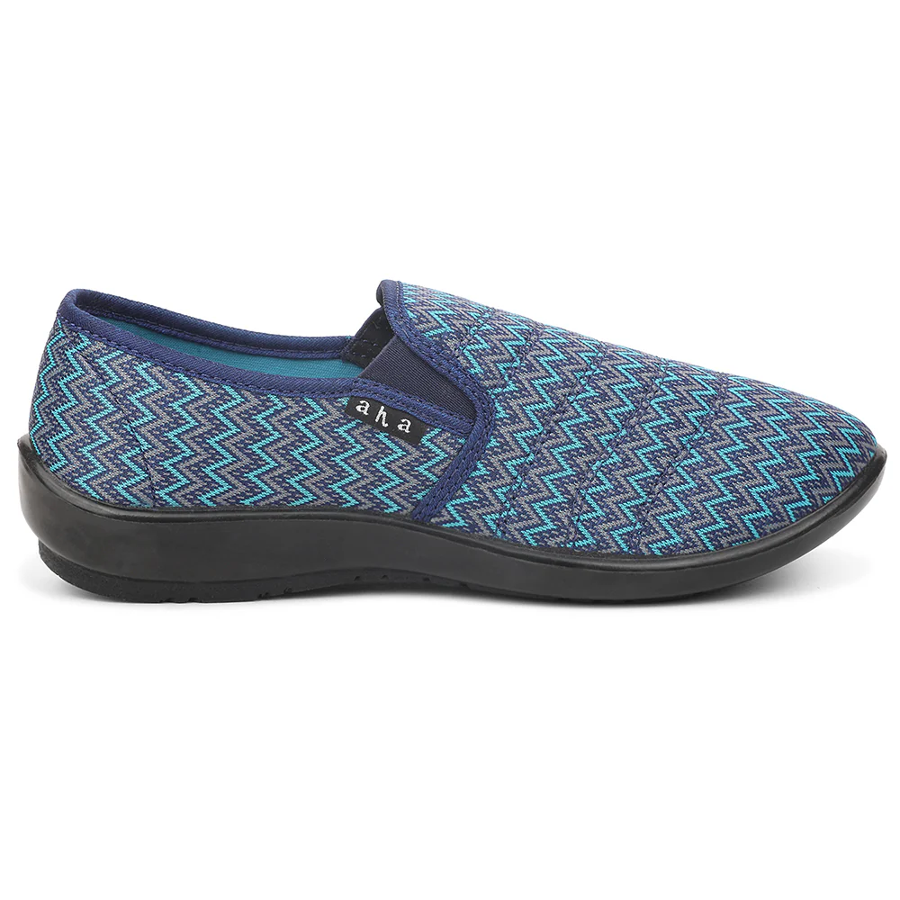 AHA Casual Non-Lacing Sky Blue Ballerina Shoes For Women SELINA-101 By Liberty - Image 2